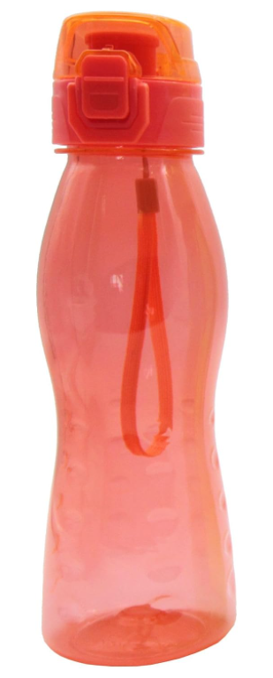 Fľaša na pitie Klick-top 055315 - oranžová