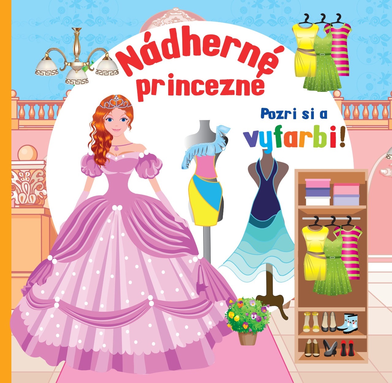 Pozri si a vyfarbi - Nádherné princezné (9)