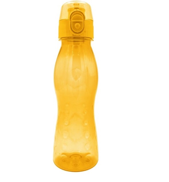 Fľaša na pitie Klick-top 055315 - žltá