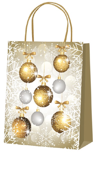 Darčeková taška vianočná EKO 505 100 - E1