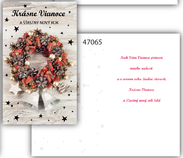 Vianočná karta D 47 065