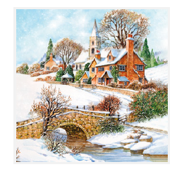 Vianočné servítky MAKI 27101