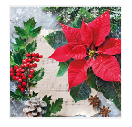 Vianočné servítky MAKI 27301