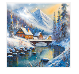 Vianočné servítky MAKI 27801