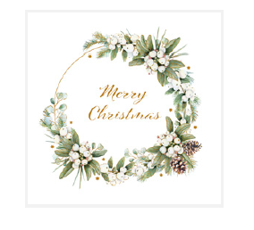 Vianočné servítky MAKI 27901