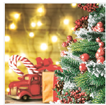 Vianočné servítky MAKI 25301