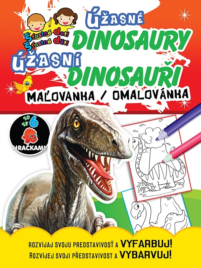 Úžasné dinosaury + 6 hračiek (72)