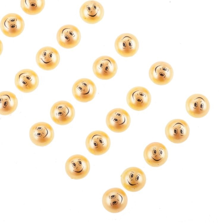 611 817 nálepka polkorálik smajlík