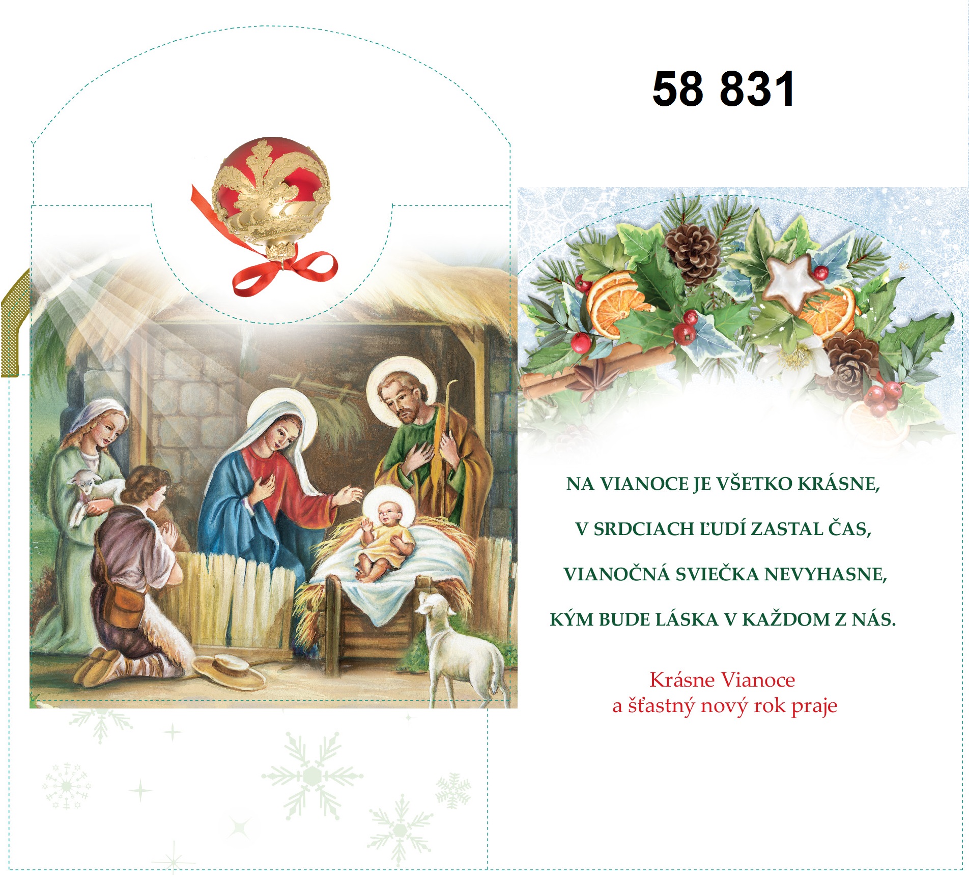 Vianočná karta C 37 082