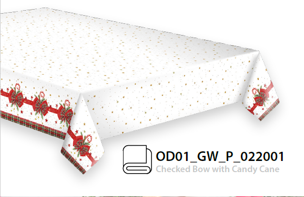 Obrus papierový - vianočný 22001