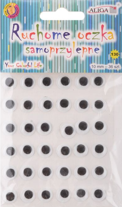Oči pohyblivé - 10 mm