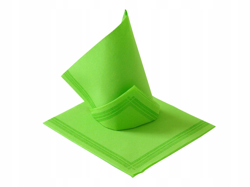 Papierové servítky svetlo zelené