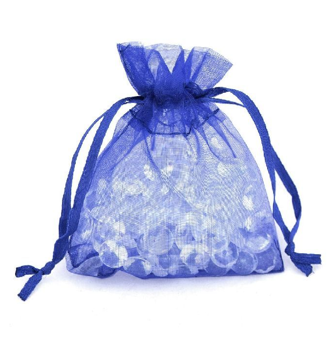 Tylové vrecúško 20 x 25 cm tmavo modré