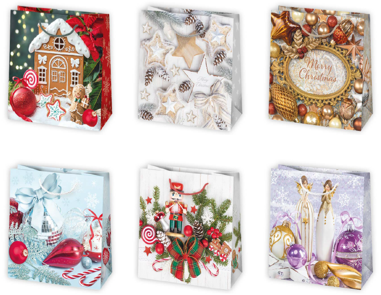 Darčeková taška vianočná T2 vzor 23