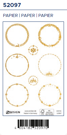 Samolepka 52097 - menovky na darčeky