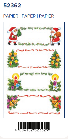 Samolepka 52362 - menovky na darčeky