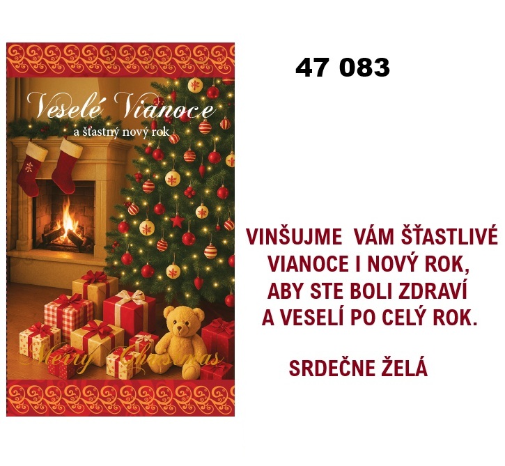 Vianočná karta W 47 083
