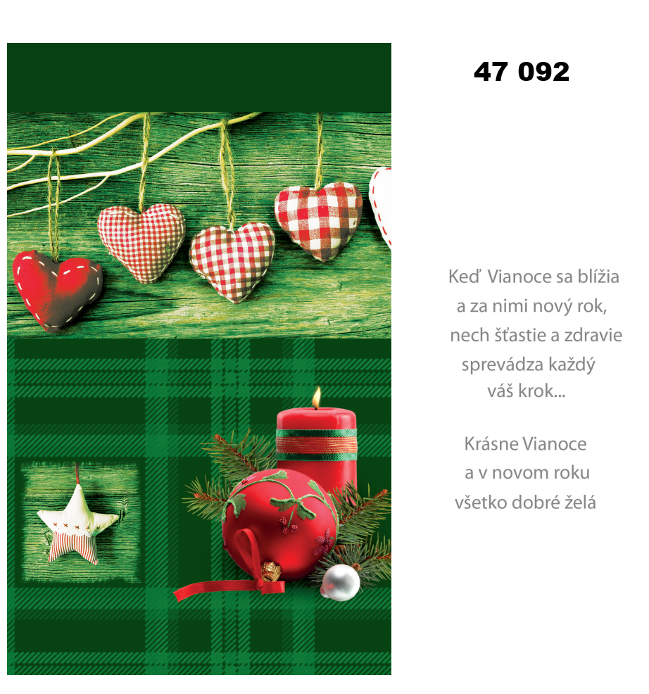 Vianočná karta W 47 092