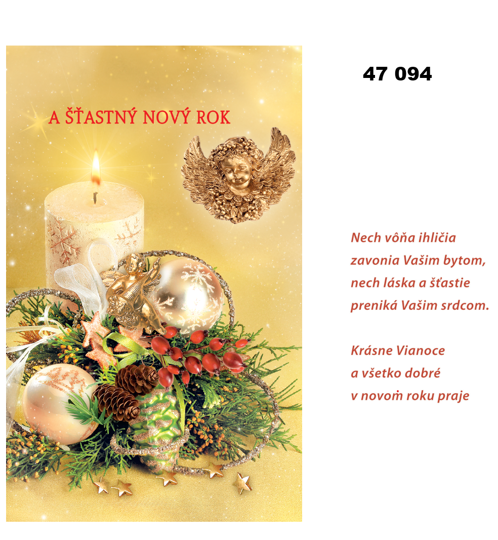 Vianočná karta W 47 094