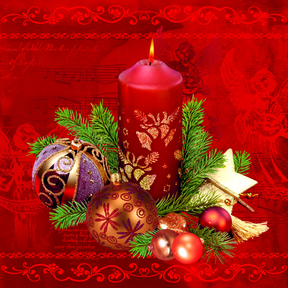 Vianočné servítky DAISY 1901