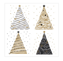 Vianočné servítky DAISY 24301