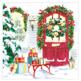 Vianočné servítky DAISY 16201