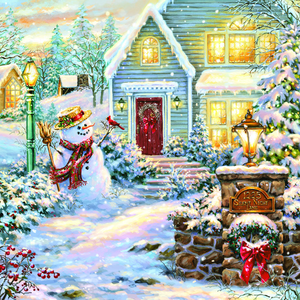 Vianočné servítky DAISY 13001