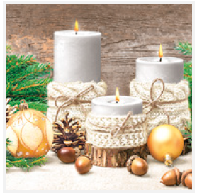 Vianočné servítky DAISY 15501