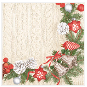 Vianočné servítky DAISY 17701