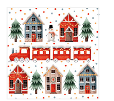 Vianočné servítky DAISY 23601