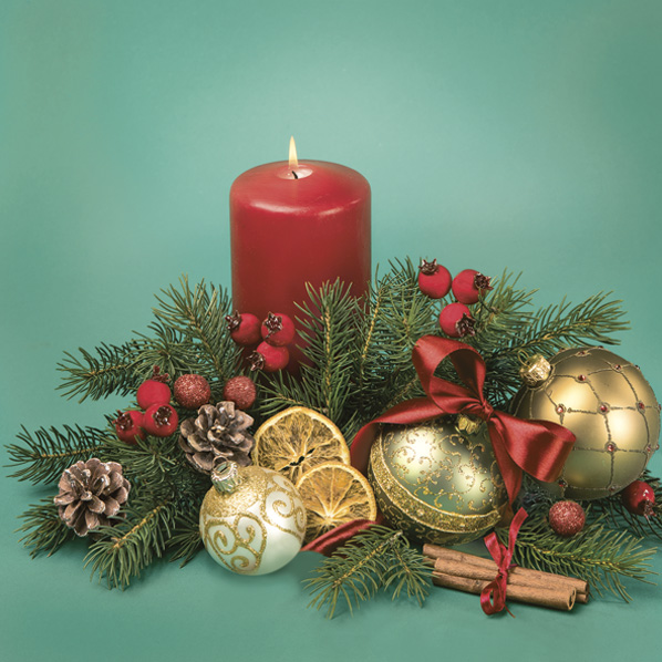 Vianočné servítky DAISY 18701