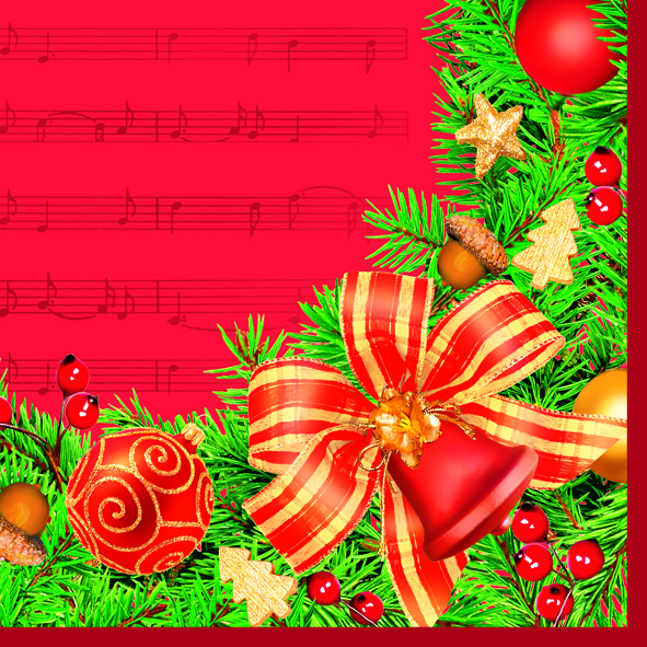 Vianočné servítky DAISY 1201