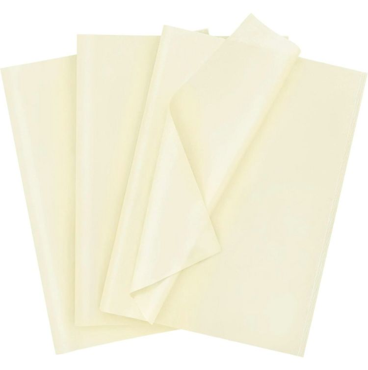 Hodvábny papier krémový 652303